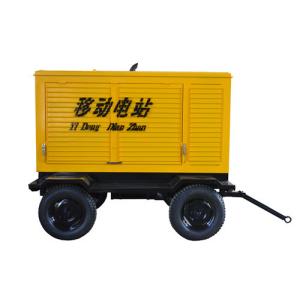 32KW Silent Type Trailer Mounted Diesel Generator Three Phase Four Stroke Diesel