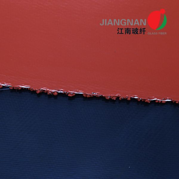 Quality 1000mm Width Coated Silicone Fiberglass Fabric For Insulation Needs wholesale