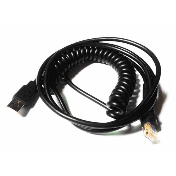 Quality 9ft 3M Coiled Barcode Scanner Cable / Honeywell USB Cable For MS5145 MS7120 MS9540 wholesale