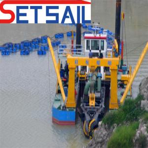 Cheap CTN Slot Type Sand Dredging Barge/Cutter Suction Dredger for Customer Requirements for sale
