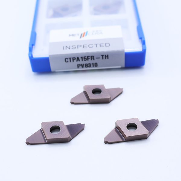 Professional PVD Coated Carbide Parting Off Indexable Inserts for Steel and