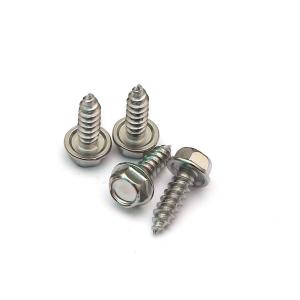 DIN7504-K Hex Washer Head Self Tapping Screw Stainless Steel 410 SS ISO 7053 AB