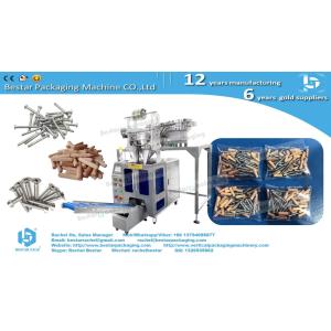 Cheap Furniture hardware packaging solution using paper film and automatic counting packing machine for sale