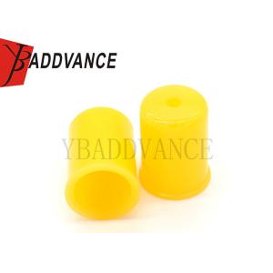 Yellow Color Car Spare Parts Cap ASNU38 For Fuel Injector 10 X 9.45 X 13.8mm