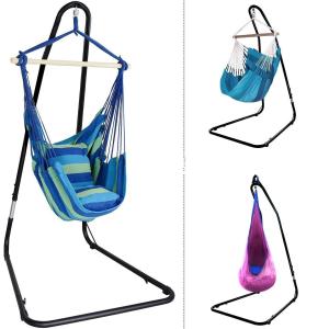 Customized Indoor Swing Chair With Stand Eco-Friendly Easy Maintenance