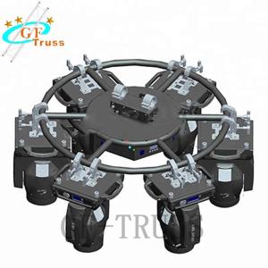 Wedding Mini Circle Rotating Lighting Truss 8 Seconds / Circle