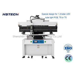 Cheap 1.2M LED Tube PCB Solder Paste Machine with Manual Loading and Automated Printing for sale