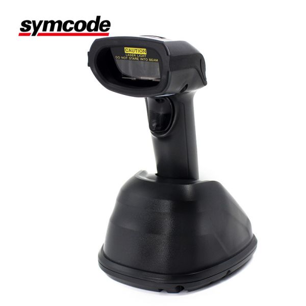 Wireless Hands Free Barcode Scanner / 1D Laser Scanner Long Distance Transmissio