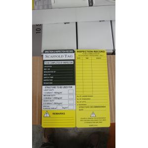 Scaffolding Safety Products System Kit Plastic Scaffolding Safe Tag Holder
