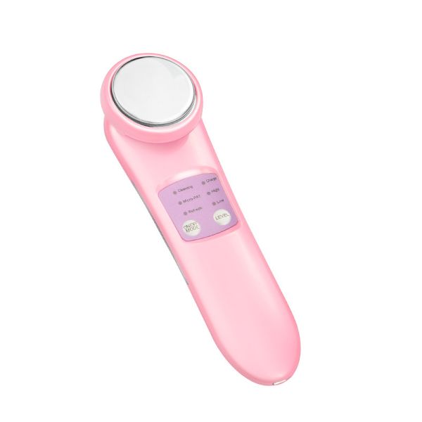 Quality Ultrasonic Galvanic Ion Face Massager Portable For Skin Firmness Shrink Pores wholesale