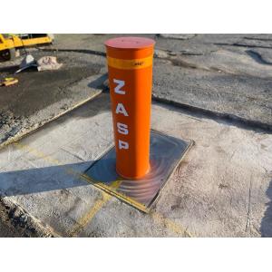 PHYSICAL BARRIER CRASH RATED HYDRAULIC LIFTING ANTI-RAM BOLLARD WITH REMOTE