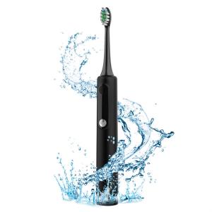 Rechargeable Travel Vibration Automatic Sonic Electric Toothbrush with LCD for