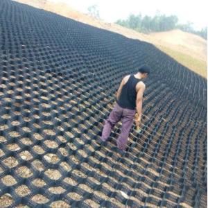 Road Basement Honeycomb Plastic Stabilized Gravel Paving Grid Geocell for