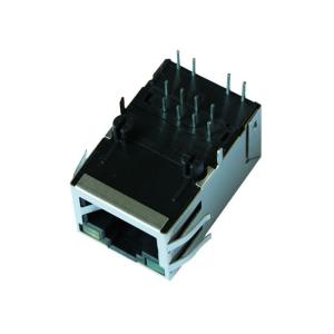 ARJM11C7-811-JA-EW2 5G RJ45 Modular Jack 8P8C Shielded R/A With LED