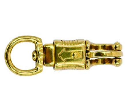 Quality Solid Brass Round Swivel Eye Panic Snap Hook Quick Release wholesale