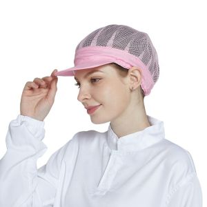 KL-3011 Breathable Food Processing Hat with Polyester-Cotton Mesh for Dustproof