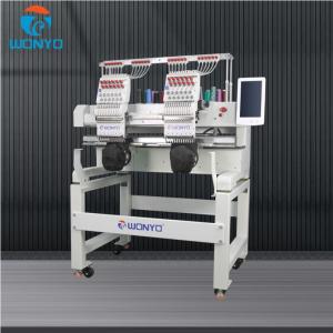 Household Computerized Embroidery Machine Wooden Case Servo Motor Flat Cap T