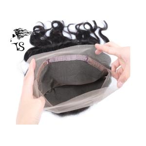 Natural 360 Lace Frontal Body Wave , 360 Lace Frontal Closure Unprocessed Human