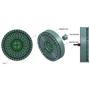 Electro Magnetic Milling Table , Clamping AlNiCo Magnetic Chuck Blocks