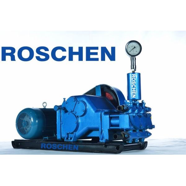 Quality Single Acting Piston Mud Pump with 50 Stroke , 5.5 kw Horizontal Three Cylinder Reciprocating wholesale