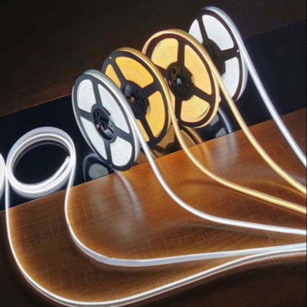 Quality 2 Color 2700-6500K Dimmable COB LED Strip 12V 10W High Brightness wholesale