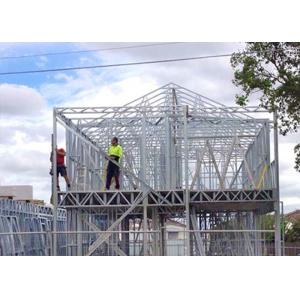 Laminated Anti Wind Wpc Board Ultra Modern Prefab Homes Light Steel Frame House