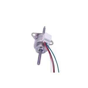 Through Shaft Mini Screw Linear Stepper Motor 20mm Step Angle 7.5 Degree