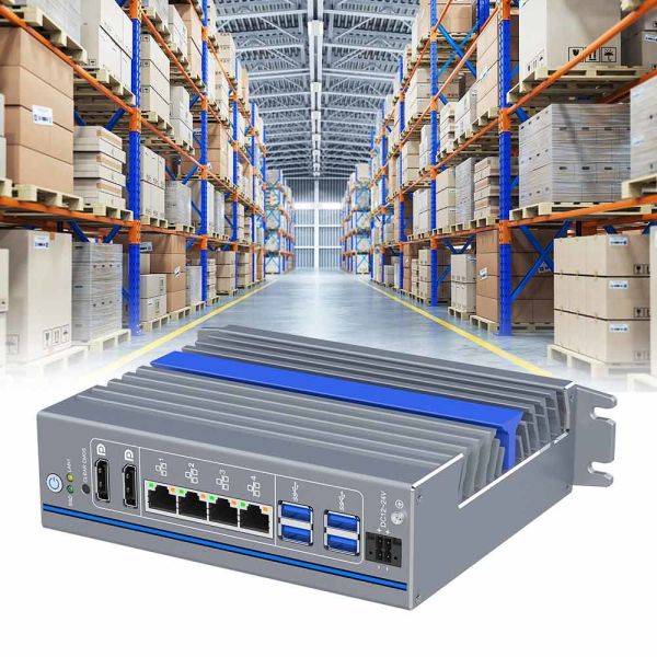 Quality DC 12V-24V Fanless Industrial Mini PC With I7 CPU And Wide Voltage Support wholesale