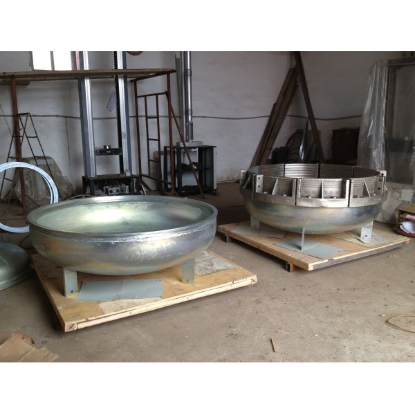 Pipe Pressure Test Plastic Pipe End Caps 1200*650 OD Easy Installation
