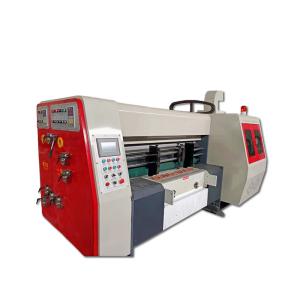 Small Size Printing Slotting Die Cutting Corrugated Carton Box Machine