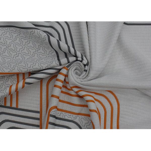 Quality Anti Allergic Elastic Knitted Jacquard Mattress Fabric Customization wholesale