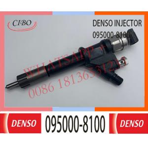 Cheap 095000-8100 Diesel Common Rail Fuel Injector For SINOTRUK HOWO A7 VG1096080010 for sale