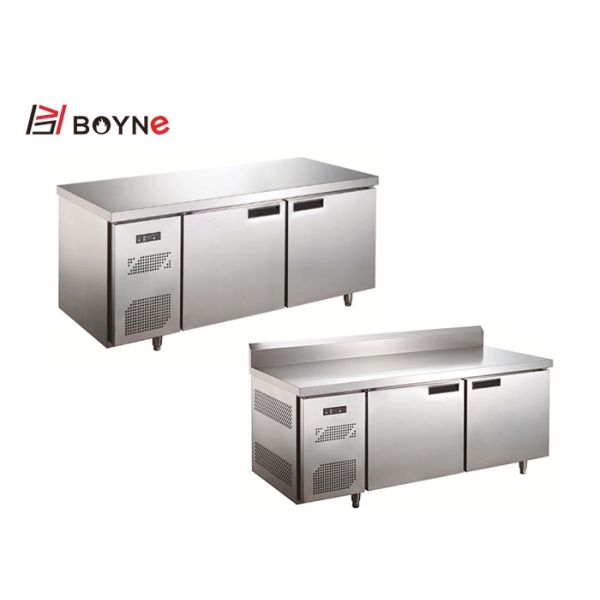 Quality Commercial Undercounter Refrigerator Freezer 2 Door Self - Closing Energy Saving -12°C~-18°C wholesale