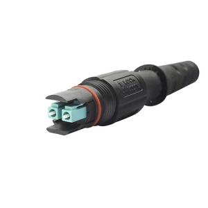Mini MPO Waterproof Connector IP Protected Fiber Opticial Connectors For Remote