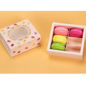 Customized High Quality 12 Macaron up and Bottom Cover Packaging Box